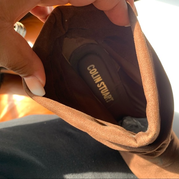 Colin Stuart Brown Lace up Stiletto Booties - Picture 10 of 11